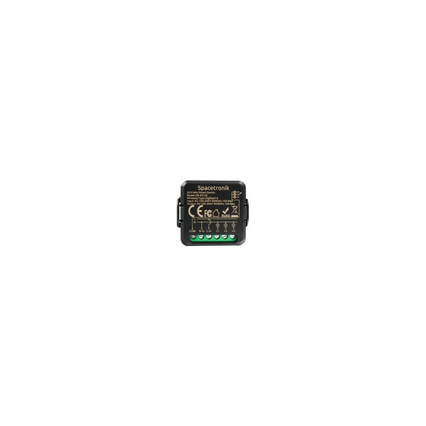 Spacetronik Mini Switch elektriskais slēdzis ZigBee Tuya 3 – 2