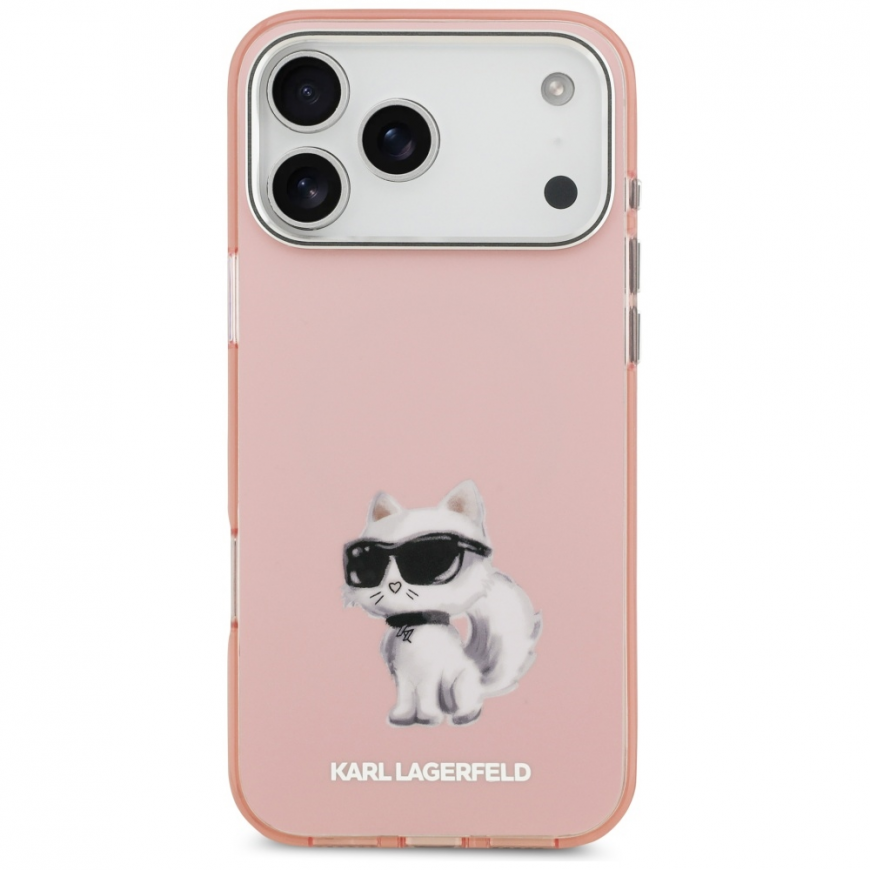Karl Lagerfeld IML Aquarelle Choupette & Logo MagSafe Case for i – 3