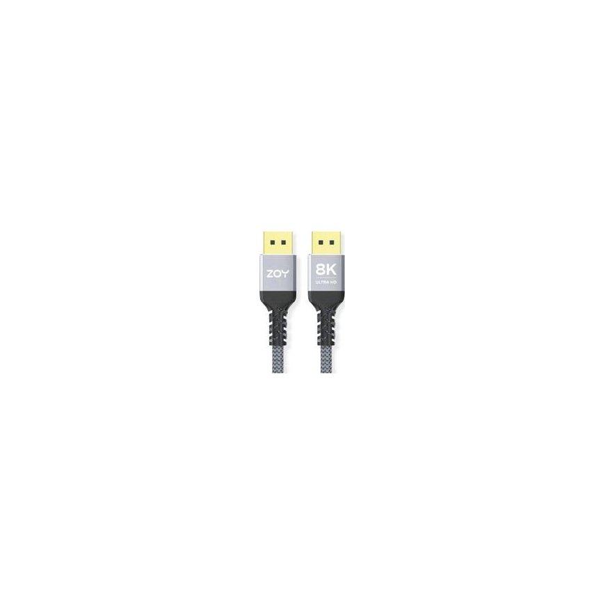 ZOY DisplayPort - DisplayPort Cable 3 m Gray (ZCD3)