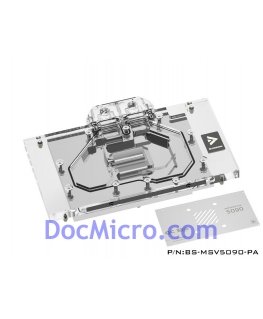 Barrow MSI Ventus 5090 GPU ūdens blokš - balts