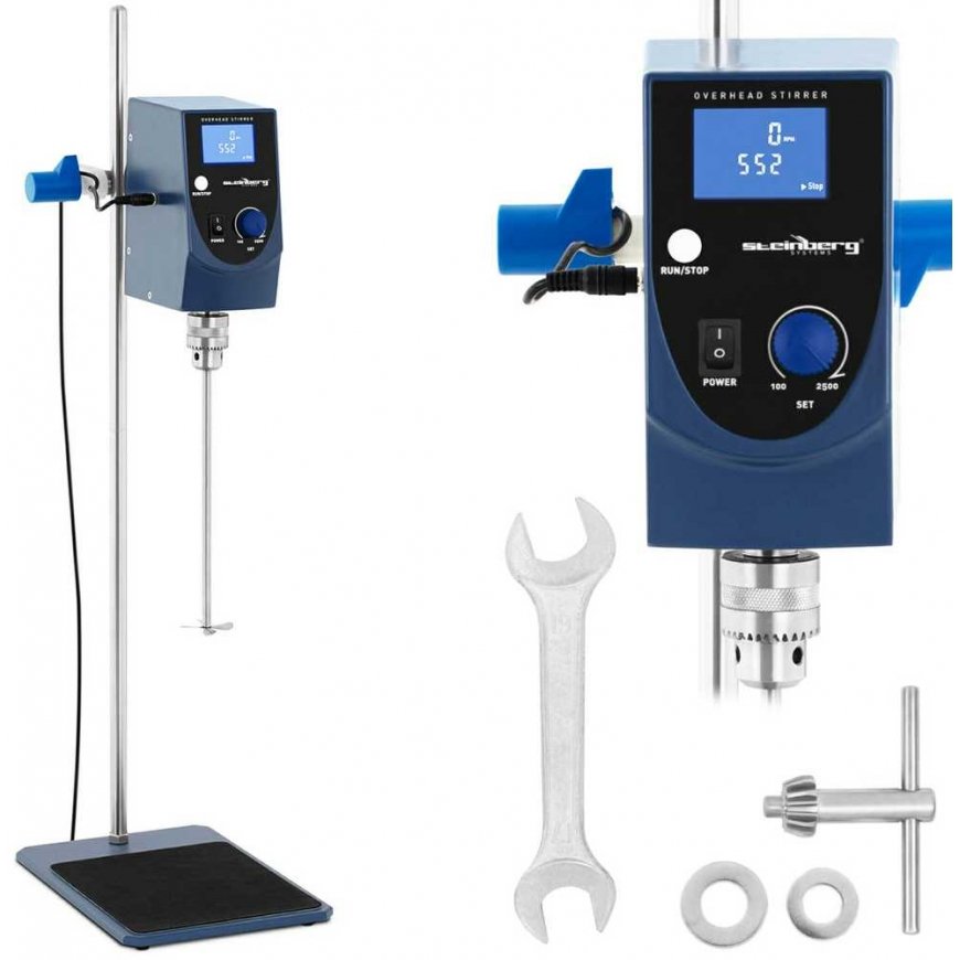 Steinberg Systems Laboratoriskā mehāniskā maisītāja, taimeris, 2500 apgr./min