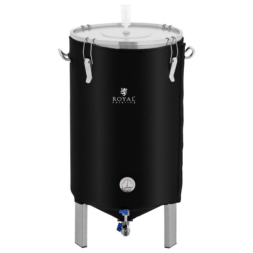 Royal Catering konteinerite fermentatsioonikatel õlle ja veini fermentator, isoleeritud 0-40C, 70 l – 2