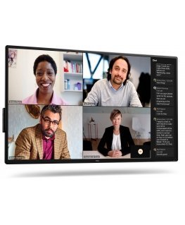 DELL P5525QC Digitaalinen litteä infotaulu 138,8 cm (54.6") LCD 400 cd/m² 4K Ultra HD musta