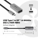 CLUB3D CAC-1567 USB графический адаптер 7680 x 4320 пикселей Черный, Серебристый CLUB3D CAC-1567 USB графический адаптер 7680 x 4320 пикселей Черный, Серебристый