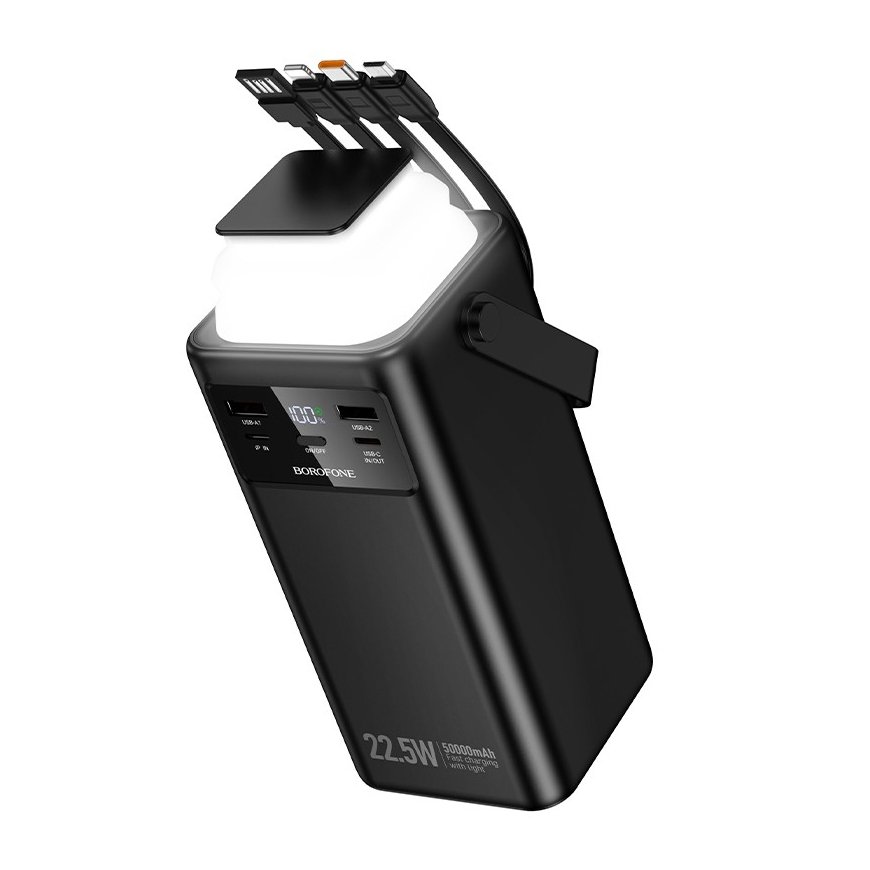 Väline akumulator Power Bank Hoco J154A 22.5W 20000mAh must – 2