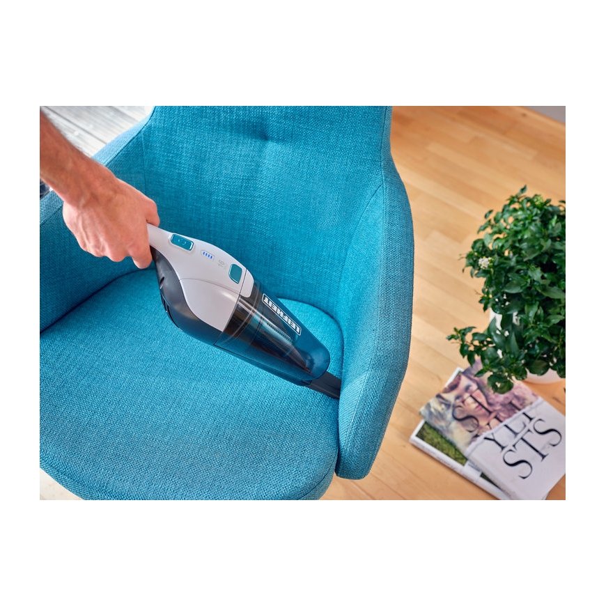 Leifheit Rotaro PowerVac 2in1 “Divi vienā” bezvadu putekļusūcējs Baterija Sauss EPA Bezmaisa Melns, – 3