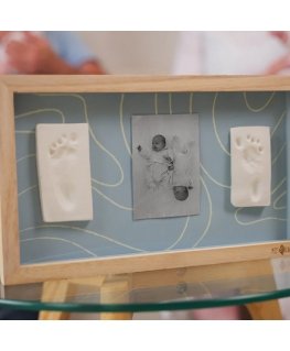 Petit Artichaut Home Styling Collection PETTIT ARTCHAUT FRAME FOR TWO PRINTS AND A PHOTO WAVES 3700552370756