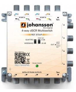 Multiswitch Unicable II Johansson 9754APL 4x dCSS