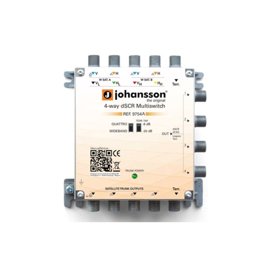 Мультиплексор Unicable II Johansson 9754APL 4x dCSS