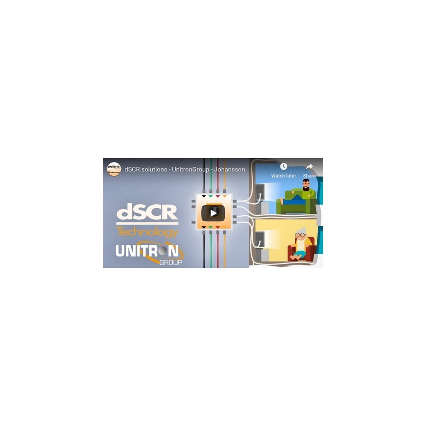 Multiswitch Unicable II Johansson 9754APL 4x dCSS – 2