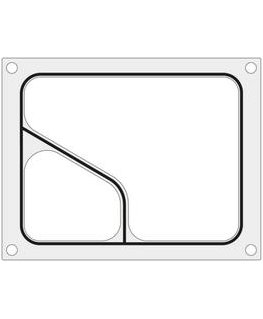 Forma CAS CDS-01 suvirinimo aparatui COLT dviejų dalių padėklui 227x178 mm - Hendi 805381