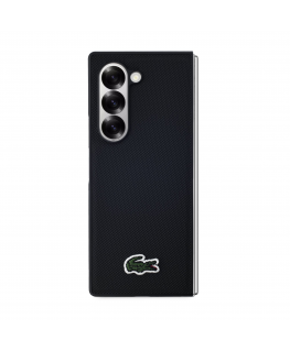 Lacoste Iconic Petit Pique Woven Logo MagSafe Case for Samsung G