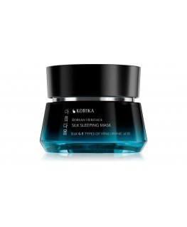 Korika Moisturizing Night Mask with Silk Protein Korean Heritage (Silk Sleeping Mask) 50 ml