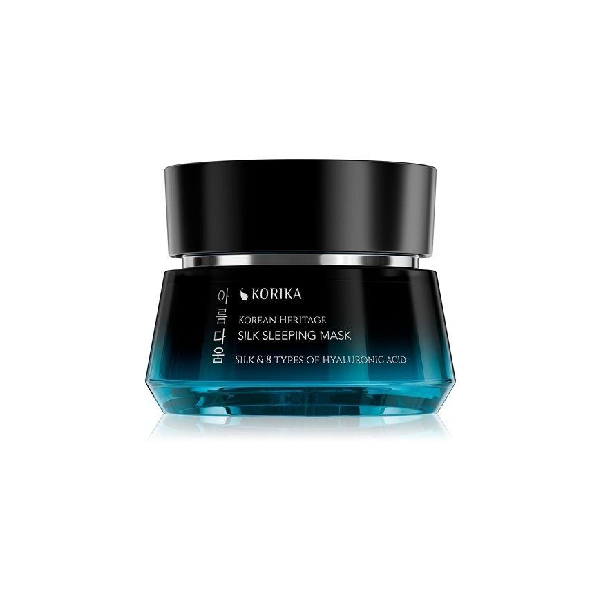 Korika niisutav öömask siidiproteiiniga Korean Heritage (Silk Sleeping Mask) 50 ml – 2