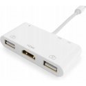 Spacetronik Multiport iPhone Lightning 9in1 SPU-M13 Spacetronik Multiport iPhone Lightning 9in1 SPU-M13