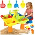 Children's Water Play Table with Sandbox Children's Water Play Table with Sandbox