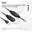 CLUB3D CAC-1406 USB-kaapeli USB 3.2 Gen 1 (3.1 Gen 1) 15 m USB A musta