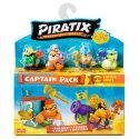 Piratix Adventure World Golden Treasure -kapteenien komplekti 4 hahmoa + tarvikkeet