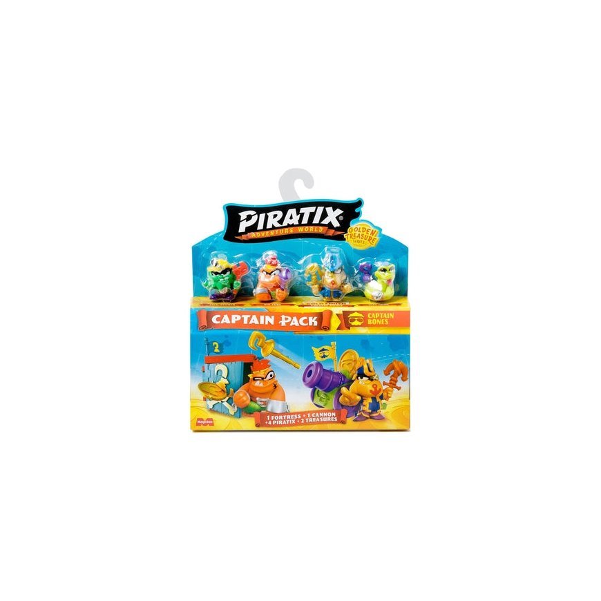 Piratix Adventure World Golden Treasure komplekt kaptenitele 4 figuuri + tarvikud – 2