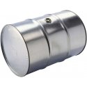 MEVA Galvanized Steel Drum 200L, 2" Opening on the Side
