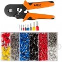 Neo Tools Crimping Pliers 205 mm + 1200 Sleeves Neo Tools Crimping Pliers 205 mm + 1200 Sleeves