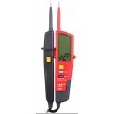 Phase sequence and motor rotation direction tester 90÷600VAC 15÷400Hz IP40 CAT III 600V, UNI-T Phase sequence and motor rotation direction tester 90÷600VAC 15÷400Hz IP40 CAT III 600V, UNI-T