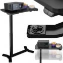 Spacetronik Mobile Desk with Wheels SPR-BUDDY-11 Black Spacetronik Mobile Desk with Wheels SPR-BUDDY-11 Black