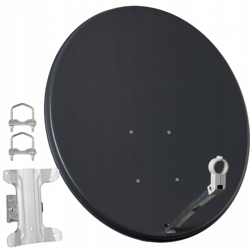 Satellite antenna 80cm CORAB COR-800SAE-C GRAPHITE