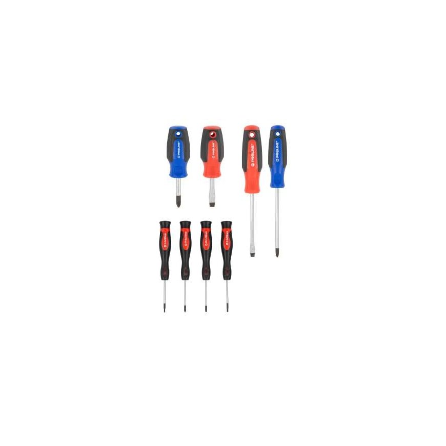 Pro-Line skrūvgriežu komplekts, 8 daļas, mīksti, s2, magnēts, proline – 2