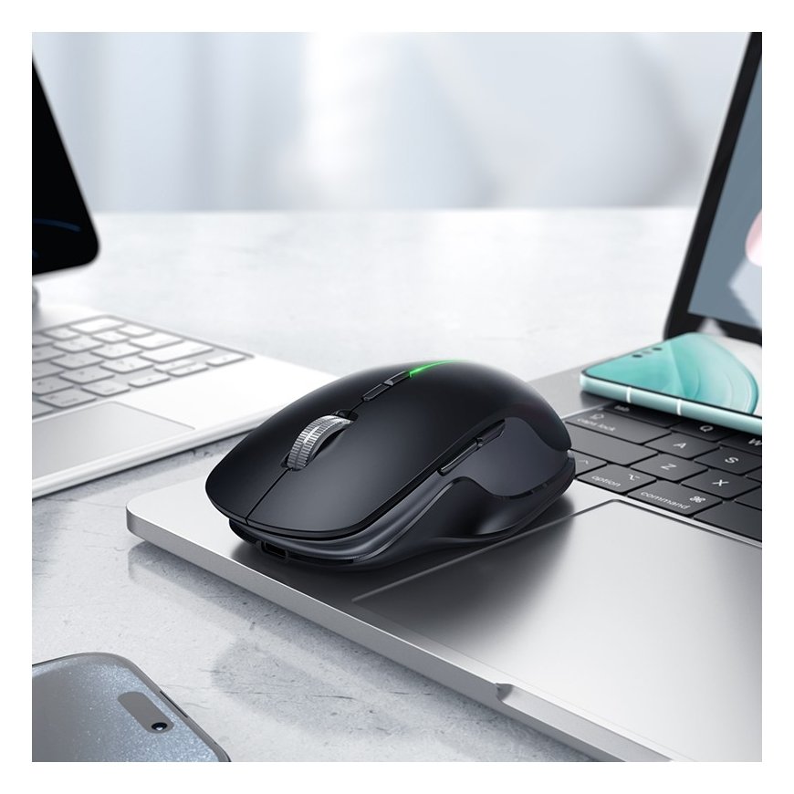 Hoco GM40 Wireless Keyboard and Mouse RGB White