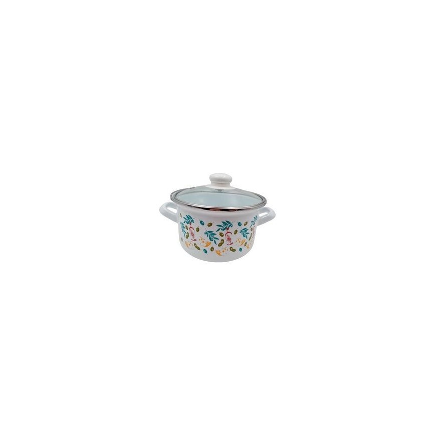 Cast Iron Pot with Lid Iron 20 cm AMBITION