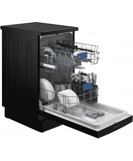 Beko BDFS15021B Dishwasher, Freestanding, Energy Class E, Width 44.8 cm, 10 place settings, Black