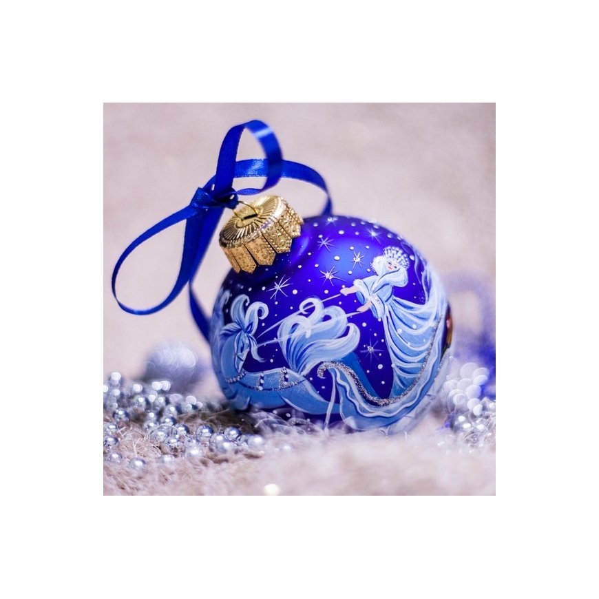 Tiny Love Creations Pamiņķējošā bumbiņa - Ziemassvētku bumba
