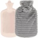 Guminis kuumaveepudelite ALPINA kaanega, 2 l, roosa Guminis kuumaveepudelite ALPINA kaanega, 2 l, roosa