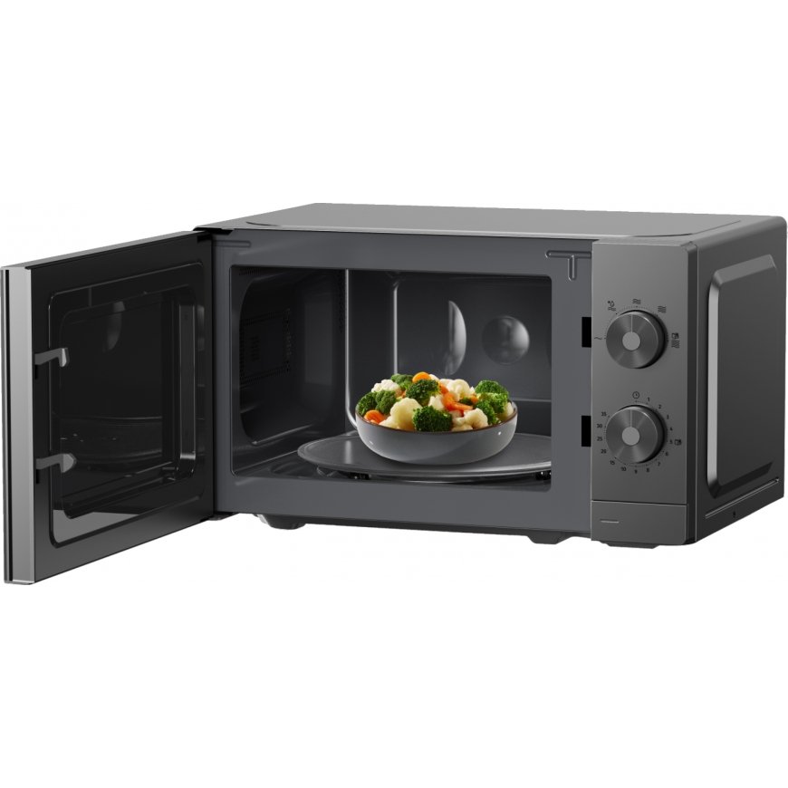 Gorenje MO20E1T4 Grey Solo microwave Countertop 20 L 700 W – 4
