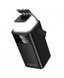 Išorinė baterija Power Bank Borofone BJ65B 22,5W 80000mAh juoda