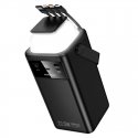 Iekšējā baterija Power Bank Borofone BJ65B 22.5W 80000mAh melna Iekšējā baterija Power Bank Borofone BJ65B 22.5W 80000mAh melna