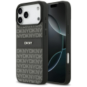 Etui DKNY Repeat Texture Pattern with Tonal Stripe do iPhone