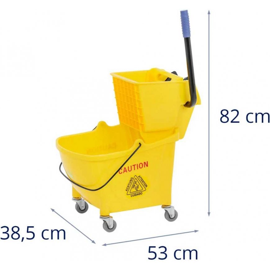 Ulsonix Floor Cleaning Trolley with Drill, 24 Liters – 2