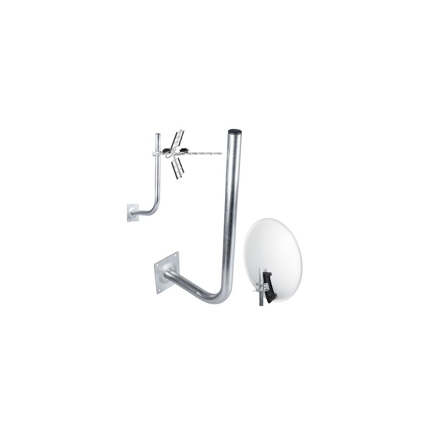 Spacetronik 50 cm sienas stiprinājums ar atbalstu - 2 gab.