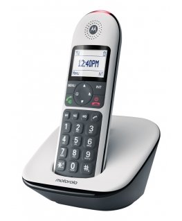 Motorola CD5001 DECT telefonas Skambintojo ID Pilka