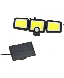 LED lamp icon with motion and ambient light sensors