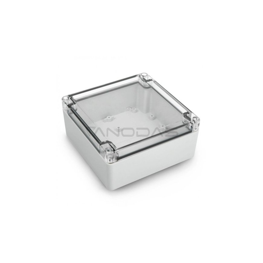 Kradex ZP135 Plastic Box Light Gray 135x135x60mm