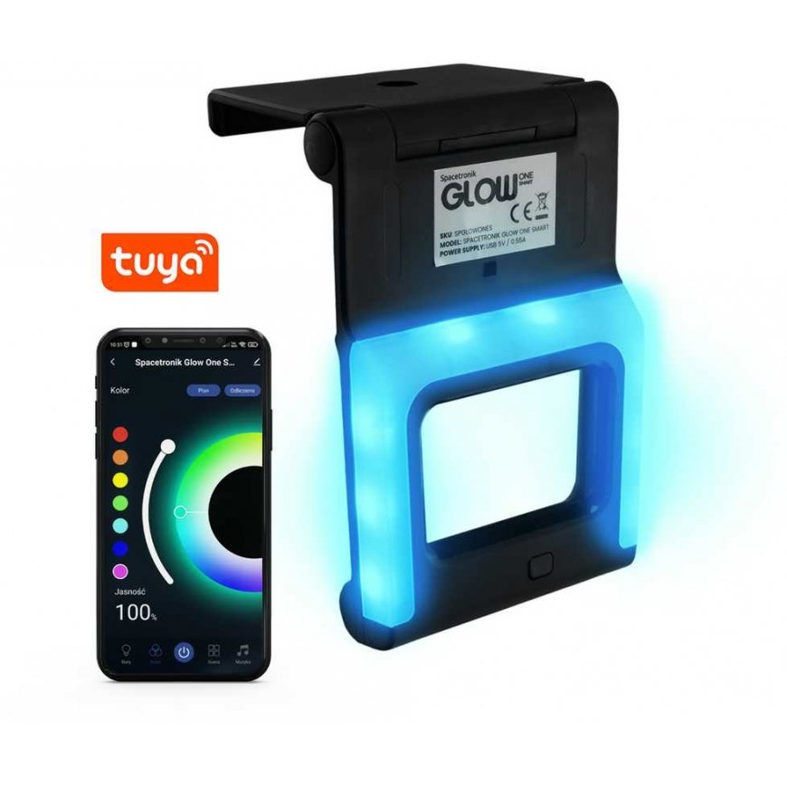 Spacetronik Glow Three 75-tollise televiisori valgustus