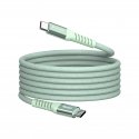 Verbatim Sync & Charge Magnetic Cable - 100W USB-C to USB-C 120 cm Green Verbatim Sync & Charge Magnetic Cable - 100W USB-C to USB-C 120 cm Green