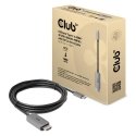 CLUB3D CAC-1587 kaapelin sukupuolenvaihtaja USB Gen2 Type-C HDMI Type A (Standard) musta CLUB3D CAC-1587 kaapelin sukupuolenvaihtaja USB Gen2 Type-C HDMI Type A (Standard) musta