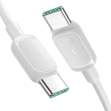 Joyroom S-A14 USB-C Cable - USB-C 60W 1.2m - White Joyroom S-A14 USB-C Cable - USB-C 60W 1.2m - White