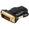 Goobay HDMI/DVI-D Adapter, gold-plated Goobay HDMI/DVI-D Adapter, gold-plated