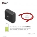 CLUB3D CSV-1565 док-станция для ноутбука Док-разъём USB 3.2 Gen 1 (3.1 Gen 1) Type-C Черный