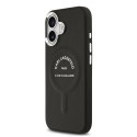 Karl Lagerfeld PU RSG Logo MagSafe Case for iPhone 17 Black Karl Lagerfeld PU RSG Logo MagSafe Case for iPhone 17 Black
